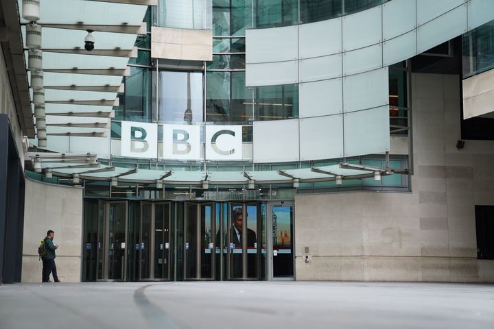 The BBC HQ in central London