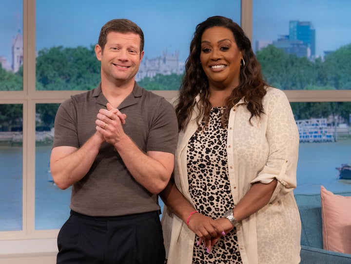 Dermot O'Leary and Alison Hammond on This Morning