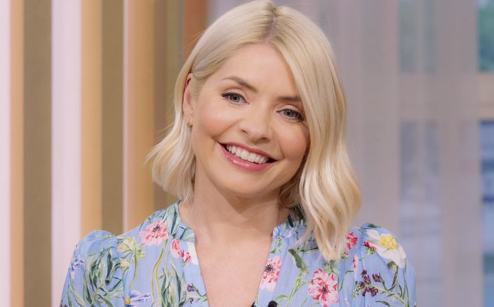 Holly Willoughby on This Morning last week