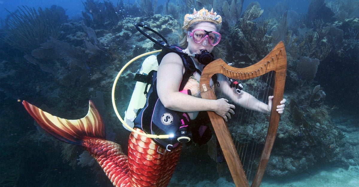 Underwater Music Show Spotlights Coral Reef Protection Underwater Music Show Spotlights Coral Reef Protection