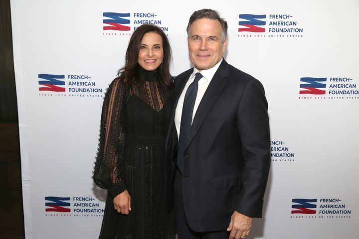 David McCormick and Dina Powell McCormick attend a gala in New York City on June 5. 