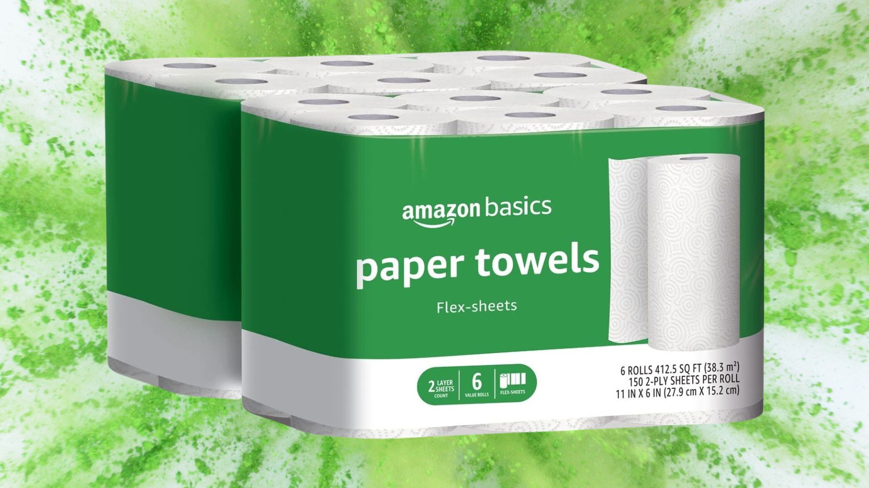   Brand - Presto! 2-Ply Ultra-Soft Toilet Paper, 24 Family  Mega Rolls = 120 regular rolls, 6 Count (Pack of 4), Unscented : Health &  Household
