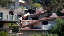 Landslide Tears Apart Luxury Homes In Southern California