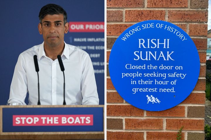 Rishi Sunak has made stopping the boats one of his five promises to voters.