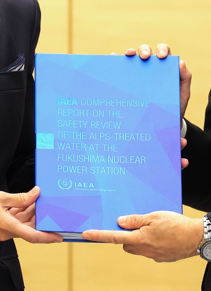 IAEAがまとめた福島第一原発の処理水放出に関する包括報告書