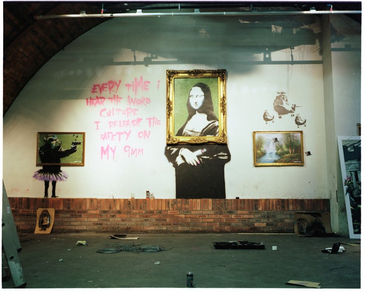 O primeiro show de Banksy em Glasgow não foi exatamente como esperado, disse o ex-braço direito do artista de rua, Steve Lazarides.