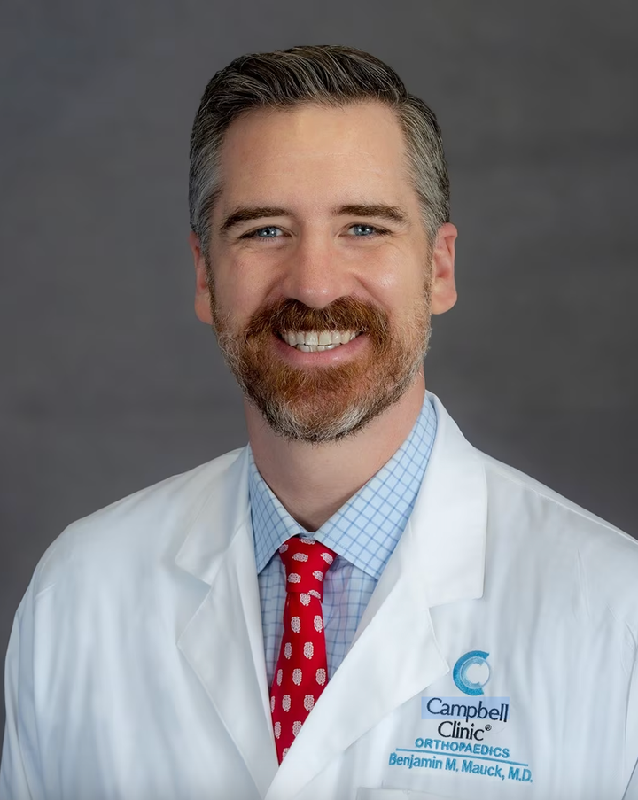 Orthopedic surgeon Dr. Benjamin Mauck was killed in a shooting at the Campbell Clinic in Collierville, Tennessee, on Tuesday, police said. 