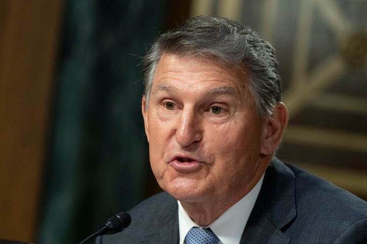 Sen. Joe Manchin (D-W.Va.) could draw undecided voters from both parties if he ran as a third-party presidential candidate under the No Labels banner, according to a recent poll.