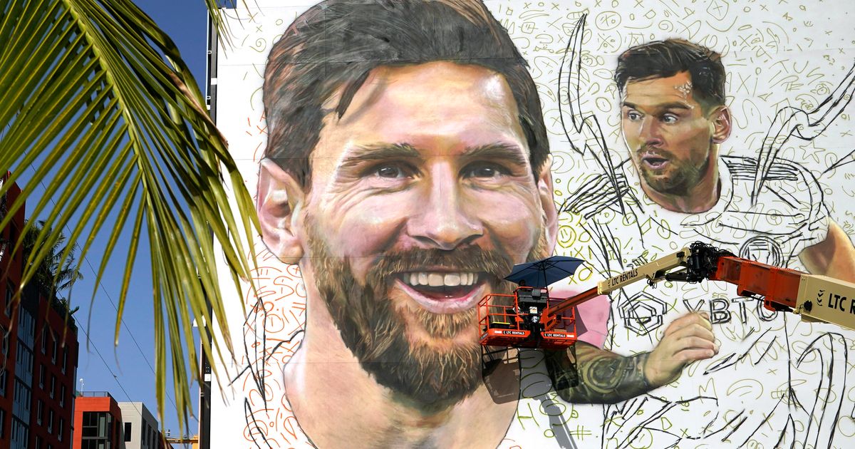 MESSI Inter Miami Football Club Figure ~ Argentine mashup Andá Pa´ Miami,  Bobo 