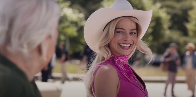 Barbie meets her namesake in the new film's trailer