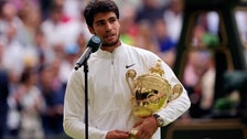 WIMBLEDON VICTOR: Carlos Alcaraz Beats Novak Djokovic In Five Sets To Win Tennis Tournament