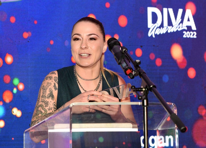 Lucy Spraggan at the 2022 Diva Awards