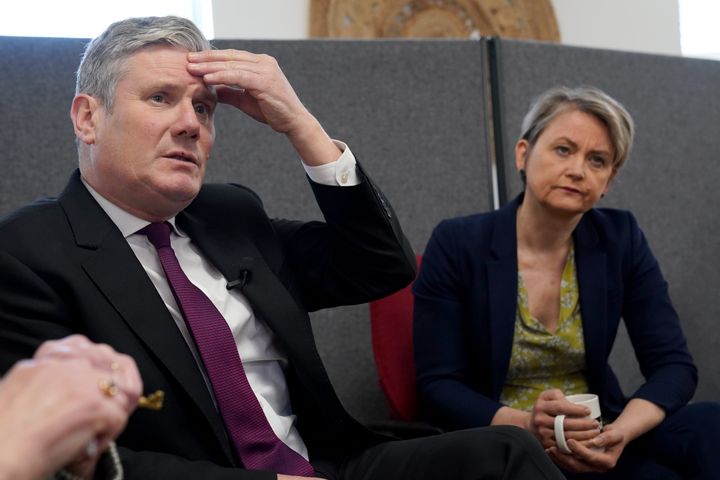 Labour leader Keir Starmer and shadow home secretary Yvette Cooper have faced criticism over the party's latest U-turn.