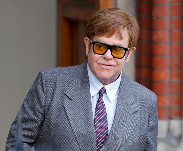 Elton John, pictured in March