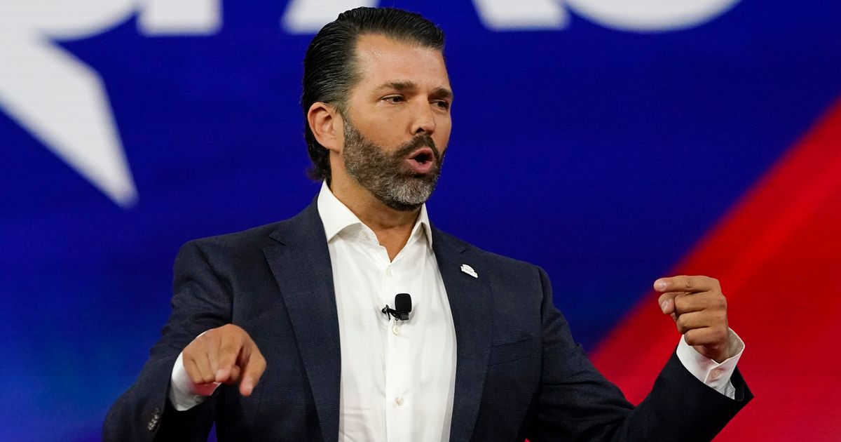 Donald Trump Jr. Denies Ownership Of Cocaine Found At White House