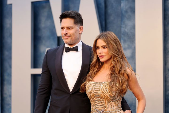 Joe Manganiello and Sofía Vergara at an Oscars after-party in March
