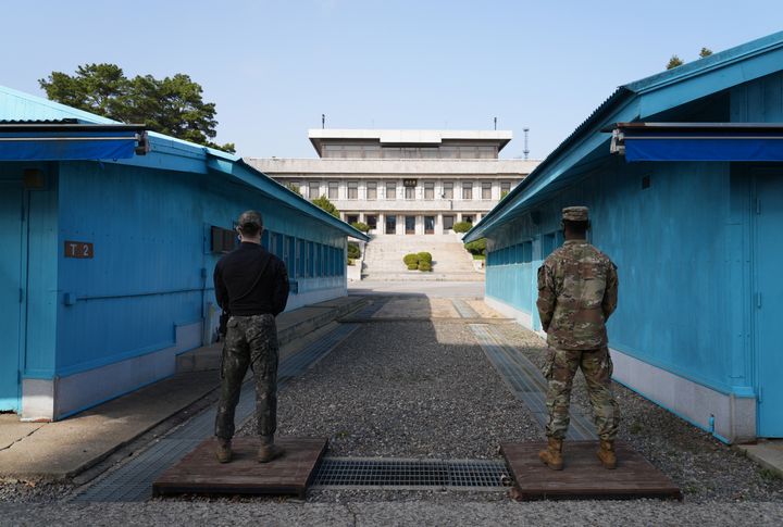 Αποστρατικοποιημένη ζώνη μεταξύ Βορείου και Νοτίου Κορέαςre alliance via Getty Images)