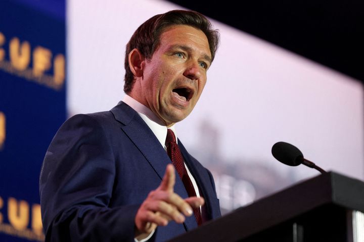 Florida Gov. Ron DeSantis defended people who can't define "woke," which is now a popular buzzword on the right.