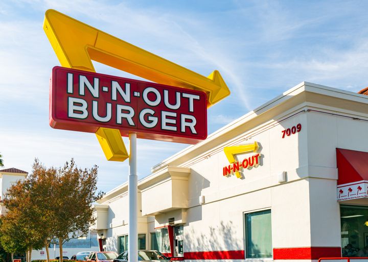アメリカで人気のハンバーガーチェーン 『In-N-Out』（米カリフォルニア州ハリウッド）