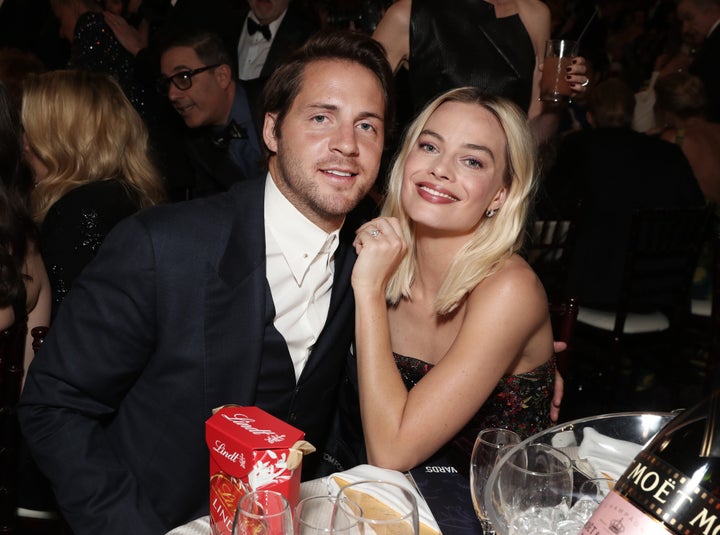 Tom Ackerley and Margot Robbie