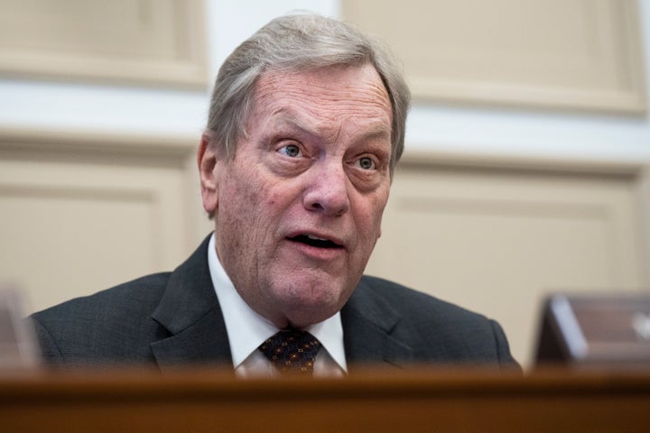 Rep. Mike Simpson (R-Idaho) speaks during a subcommittee hearing in Washington, D.C., April 18.