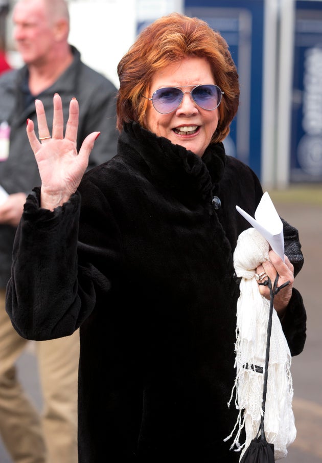 Cilla Black pictured in 2012