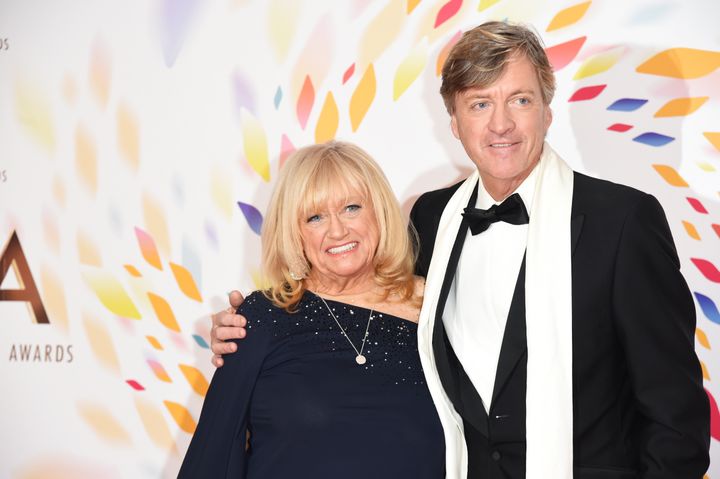 Judy with husband Richard Madeley, with whom she hosted This Morning from 1998 to 2001