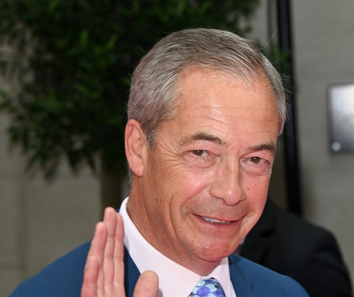 Nigel Farage has made accusations about why Coutts bank closed his account.