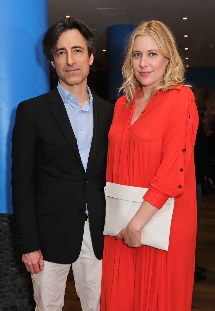 Noah Baumbach and Greta Gerwig pictured in October