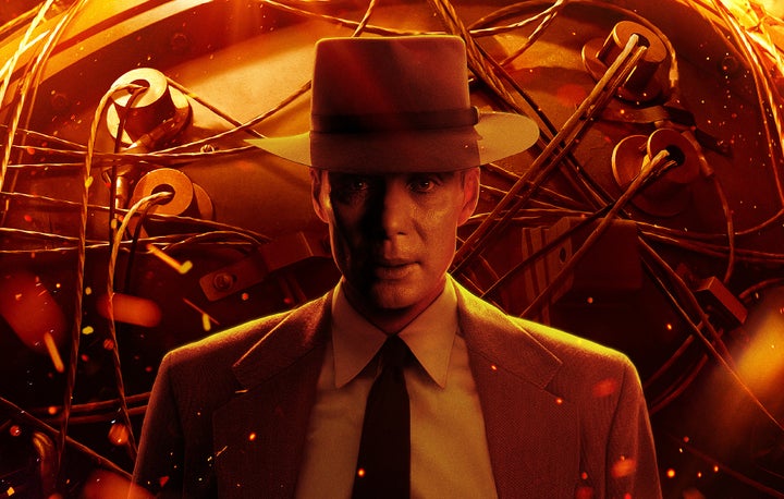 Cillian Murphy as seen on the poster for Oppenheimer