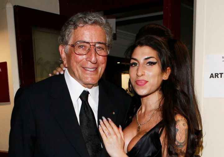 Tony with Amy Winehouse in 2010