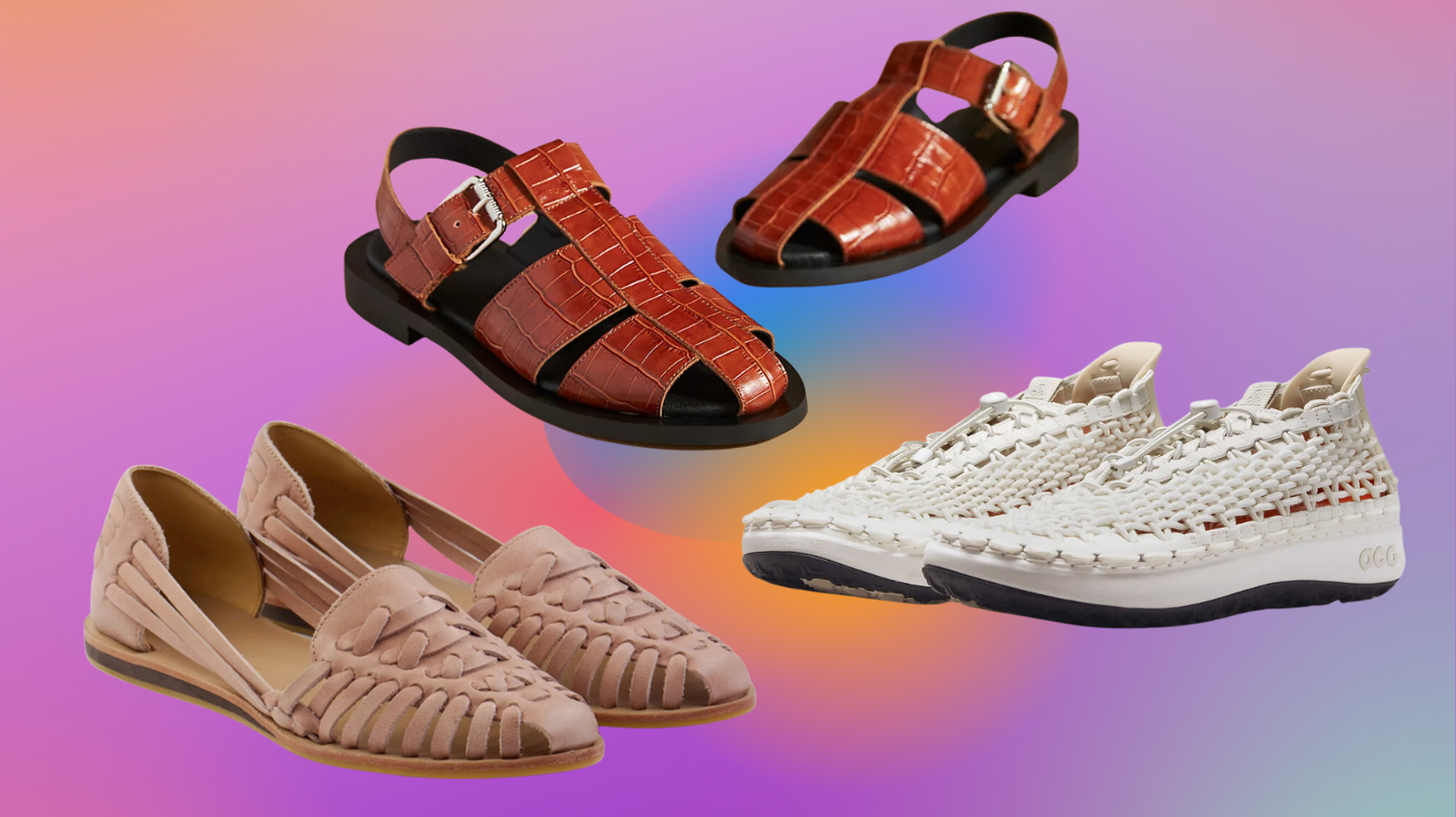 Sparkly huaraches 2025