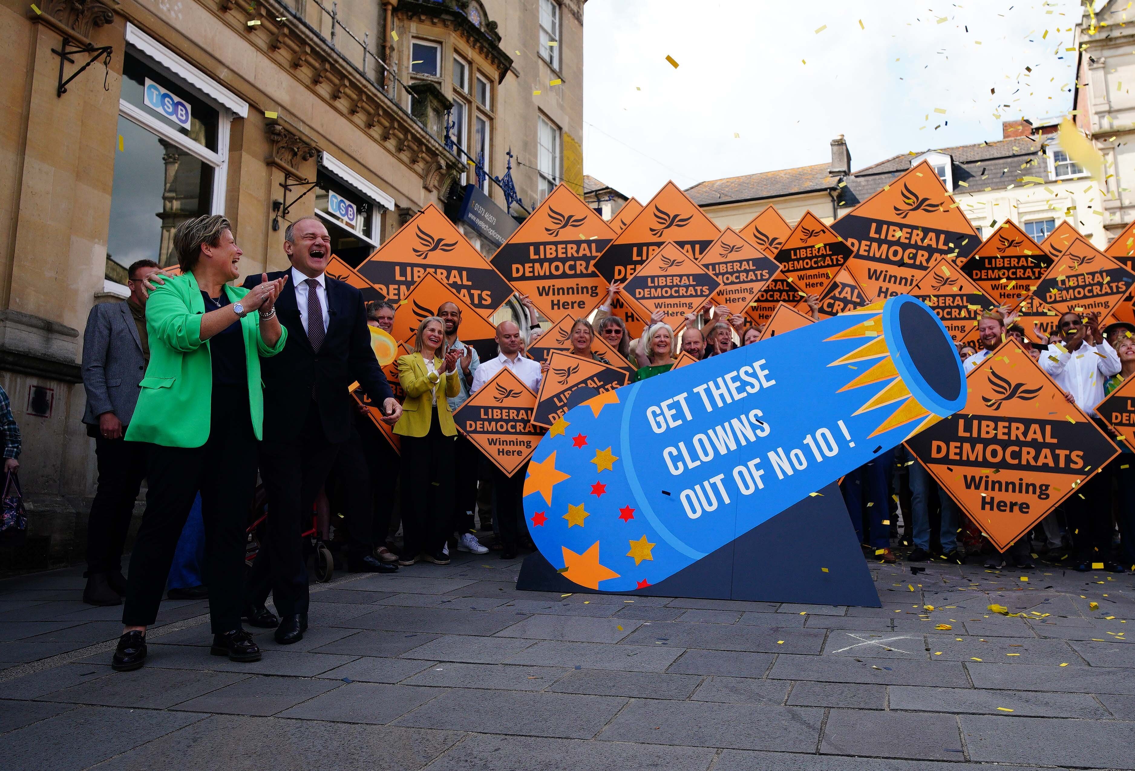 Lib Dems Celebrate By-Election Win With Another Stunt | HuffPost UK ...