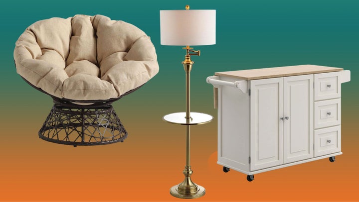 A swivel papasan <a href="https://www.amazon.com/OSP-Home-Furnishings-Papasan-360-Degree/dp/B08YS52WWQ?tag=tessaflores-20&ascsubtag=6500b797e4b04bad69ebf787%2C-1%2C-1%2Cd%2C0%2C0%2Chp-fil-am%3D0%2C0%3A0%2C0%2C0%2C0" target="_blank" data-affiliate="true" role="link" data-amazon-link="true" rel="sponsored" class=" js-entry-link cet-external-link" data-vars-item-name="chair" data-vars-item-type="text" data-vars-unit-name="6500b797e4b04bad69ebf787" data-vars-unit-type="buzz_body" data-vars-target-content-id="https://www.amazon.com/OSP-Home-Furnishings-Papasan-360-Degree/dp/B08YS52WWQ?tag=tessaflores-20&ascsubtag=6500b797e4b04bad69ebf787%2C-1%2C-1%2Cd%2C0%2C0%2Chp-fil-am%3D0%2C0%3A0%2C0%2C0%2C0" data-vars-target-content-type="url" data-vars-type="web_external_link" data-vars-subunit-name="article_body" data-vars-subunit-type="component" data-vars-position-in-subunit="0">chair</a>, a <a href="https://www.amazon.com/JONATHAN-JYL3055A-Metal-Glass-Floor/dp/B07GY2VD4V?th=1&tag=tessaflores-20&ascsubtag=6500b797e4b04bad69ebf787%2C-1%2C-1%2Cd%2C0%2C0%2Chp-fil-am%3D0%2C0%3A0%2C0%2C0%2C0" target="_blank" data-affiliate="true" role="link" data-amazon-link="true" rel="sponsored" class=" js-entry-link cet-external-link" data-vars-item-name="floor lamp" data-vars-item-type="text" data-vars-unit-name="6500b797e4b04bad69ebf787" data-vars-unit-type="buzz_body" data-vars-target-content-id="https://www.amazon.com/JONATHAN-JYL3055A-Metal-Glass-Floor/dp/B07GY2VD4V?th=1&tag=tessaflores-20&ascsubtag=6500b797e4b04bad69ebf787%2C-1%2C-1%2Cd%2C0%2C0%2Chp-fil-am%3D0%2C0%3A0%2C0%2C0%2C0" data-vars-target-content-type="url" data-vars-type="web_external_link" data-vars-subunit-name="article_body" data-vars-subunit-type="component" data-vars-position-in-subunit="1">floor lamp</a> with a built-in table and mobile <a href="https://www.amazon.com/Homestyles-Madison-Kitchen-Breakfast-Off-White/dp/B01FLRV1LI?tag=tessaflores-20&ascsubtag=6500b797e4b04bad69ebf787%2C-1%2C-1%2Cd%2C0%2C0%2Chp-fil-am%3D0%2C0%3A0%2C0%2C0%2C0" target="_blank" data-affiliate="true" role="link" data-amazon-link="true" rel="sponsored" class=" js-entry-link cet-external-link" data-vars-item-name="kitchen island" data-vars-item-type="text" data-vars-unit-name="6500b797e4b04bad69ebf787" data-vars-unit-type="buzz_body" data-vars-target-content-id="https://www.amazon.com/Homestyles-Madison-Kitchen-Breakfast-Off-White/dp/B01FLRV1LI?tag=tessaflores-20&ascsubtag=6500b797e4b04bad69ebf787%2C-1%2C-1%2Cd%2C0%2C0%2Chp-fil-am%3D0%2C0%3A0%2C0%2C0%2C0" data-vars-target-content-type="url" data-vars-type="web_external_link" data-vars-subunit-name="article_body" data-vars-subunit-type="component" data-vars-position-in-subunit="2">kitchen island</a>.