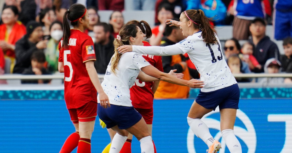 Sophia Smith Scores Twice For U.S. In 3-0 Victory Over Vietnam To Open The Women’s World Cup Sophia Smith Scores Twice For U.S. In 3-0 Victory Over Vietnam To Open The Women’s World Cup