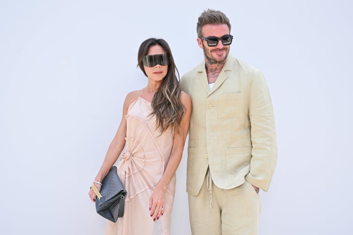 Victoria and David Beckham 