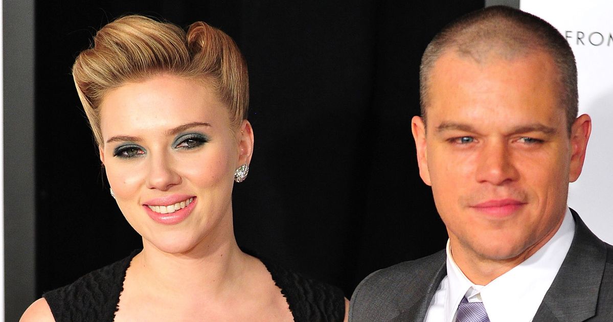 Matt Damon Says Kissing Scarlett Johansson 'Was Hell' In This Movie Because Of What She Ate
