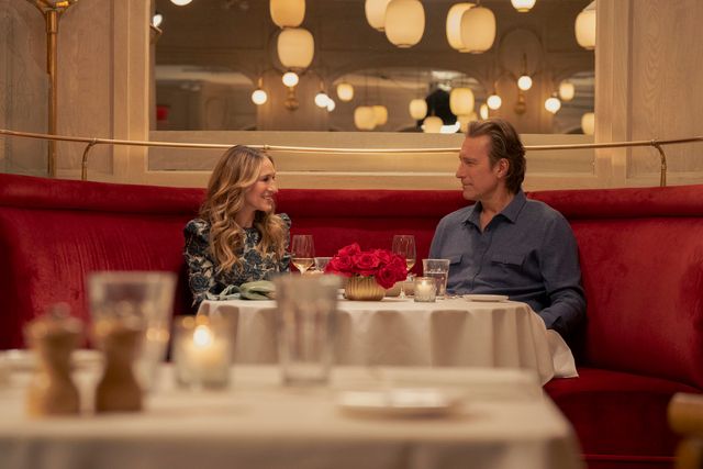 Sarah Jessica Parker and John Corbett in the “Sex and the City” spinoff, “And Just Like That.”