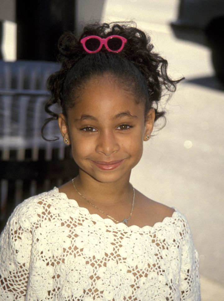 Raven Symoné in 1993, which is around the time she says she began to develop her psychic abilities.