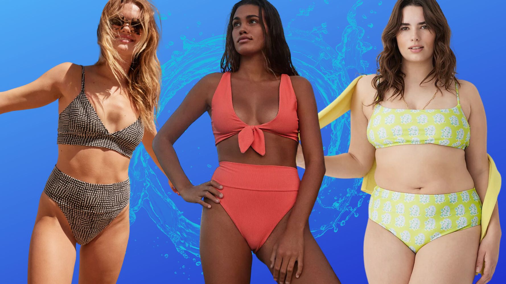 2021 Summer Cute Girls Holiday Cute Off Shoulder Print Bikini Set Two Piece Swimsuit  Bathing Suit Free Shopping COD