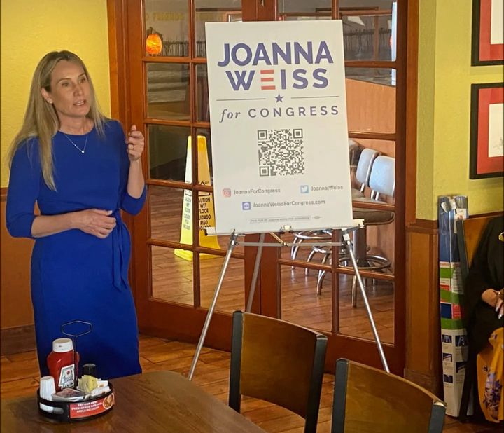 Joanna Weiss, an attorney and co-founder of an Orange County Democratic women's group, has the support of the influential pro-choice group, EMILY's List.