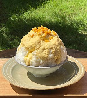 嶽きみみるく氷／クラフト＆和カフェ 匠館【青森県】［価格］1,100円 ※紹介している内容は2023年7月14日時点の情報です