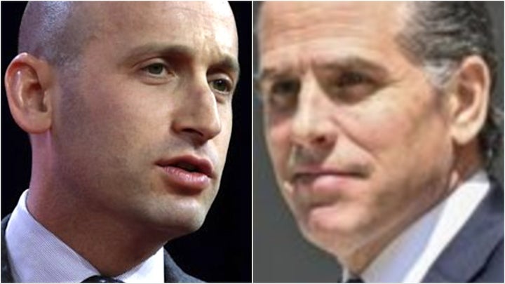 Stephen Miller and Hunter Biden