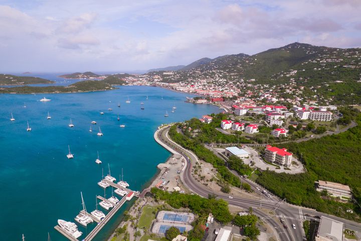 Άποψη του St. Thomas, Αμερικανικές Παρθένες Νήσοι 