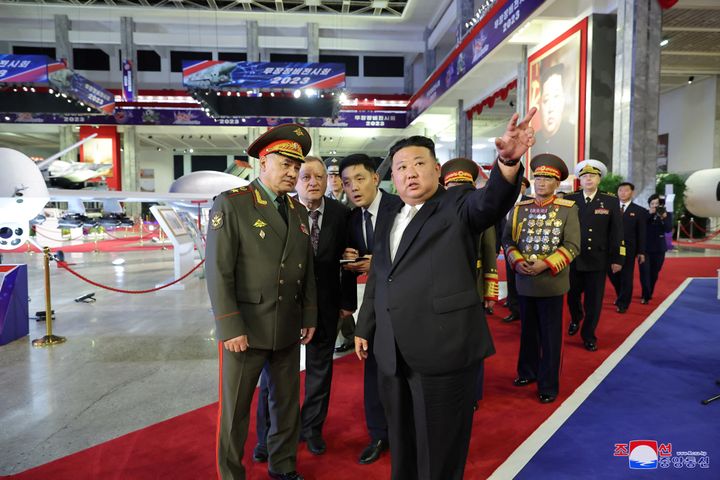 The last time North Korea invited foreign government delegates for a military parade was in February 2018, when it held a low-key event that excluded Kim’s ICBMs.