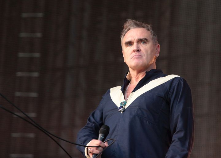 Morrissey performs at the 2015 Firefly Music Festival in Dover, Delaware.