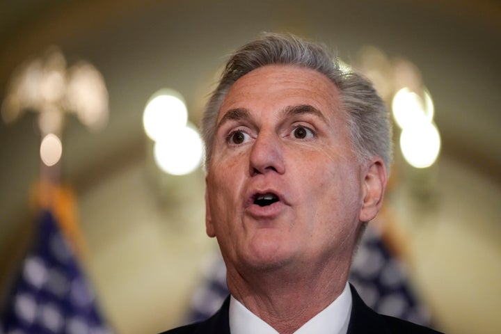 House Speaker Kevin McCarthy.