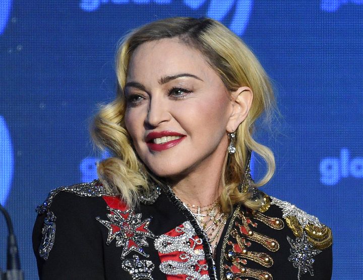 Madonna pictured in 2019