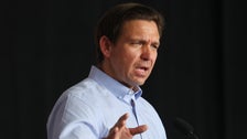 Ron DeSantis Says It’s Up To Voters To Decide If Trump’s Indictments Are Disqualifying