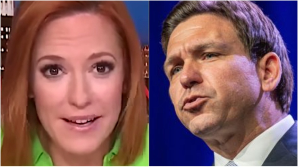 Jen Psaki Asks Ron DeSantis The Question That's Likely On Many ...